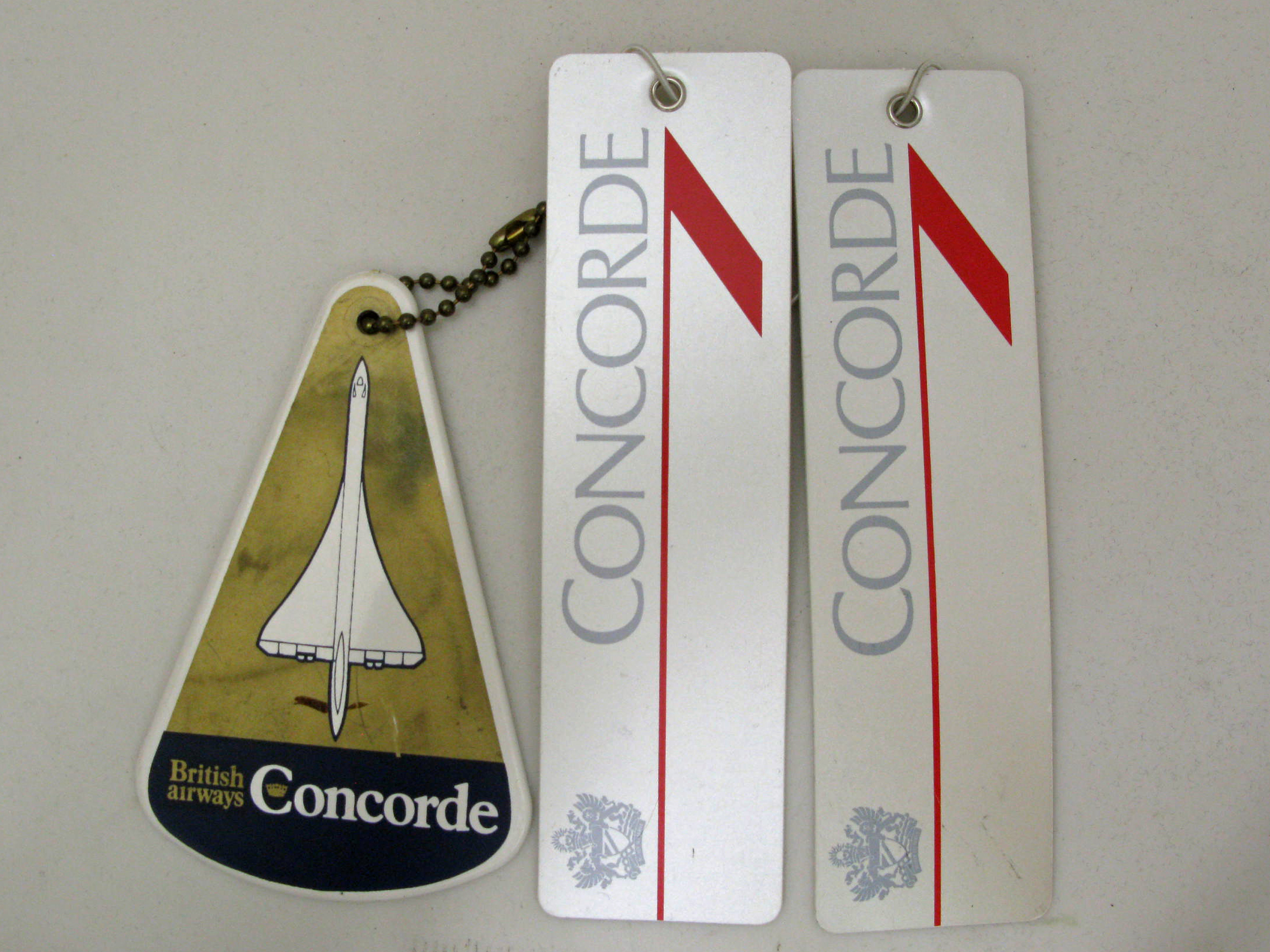 Concorde Luggage Labels
