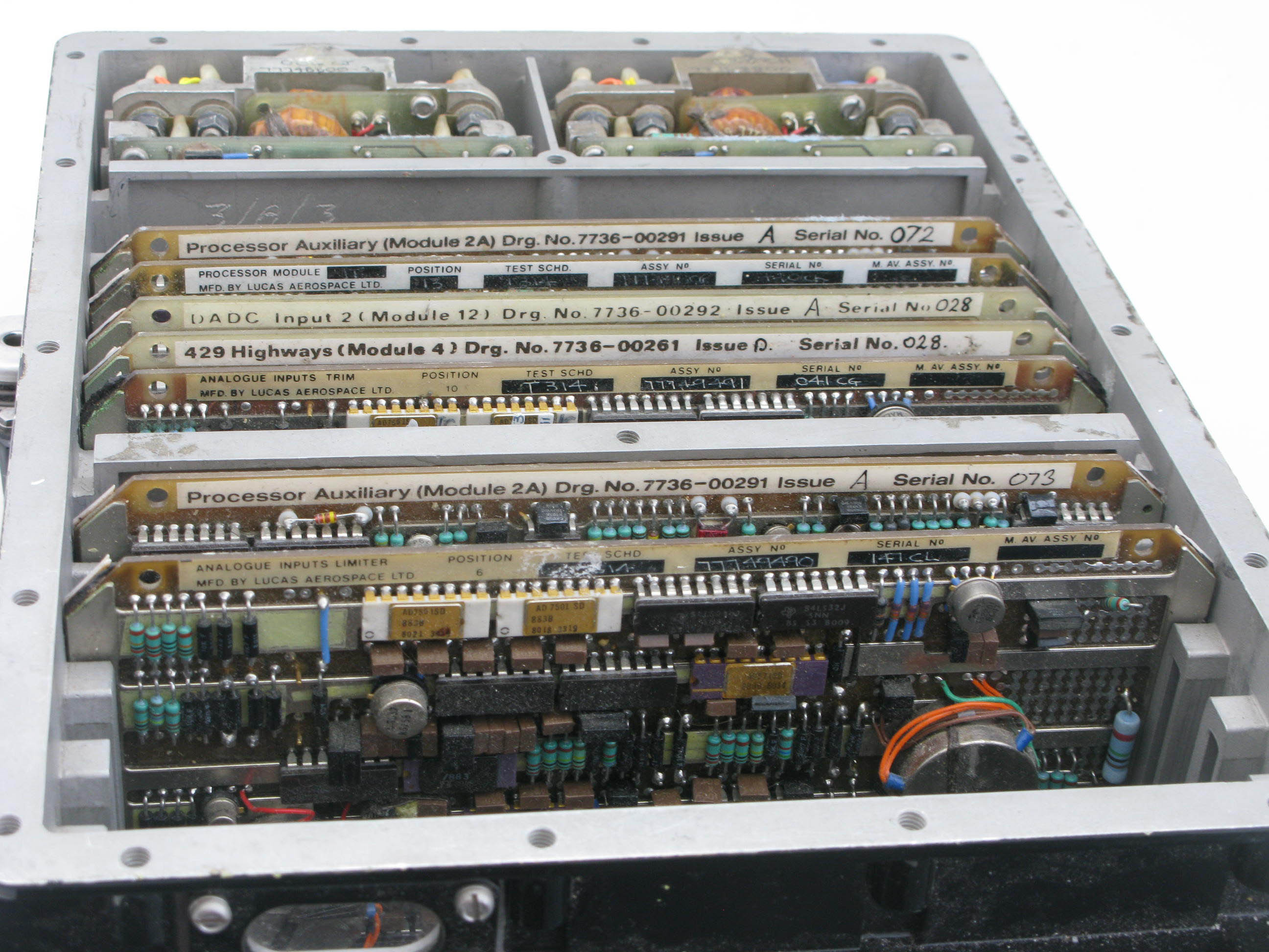 Boeing 757 Engine Control Computer :: Rochester Avionic Archives