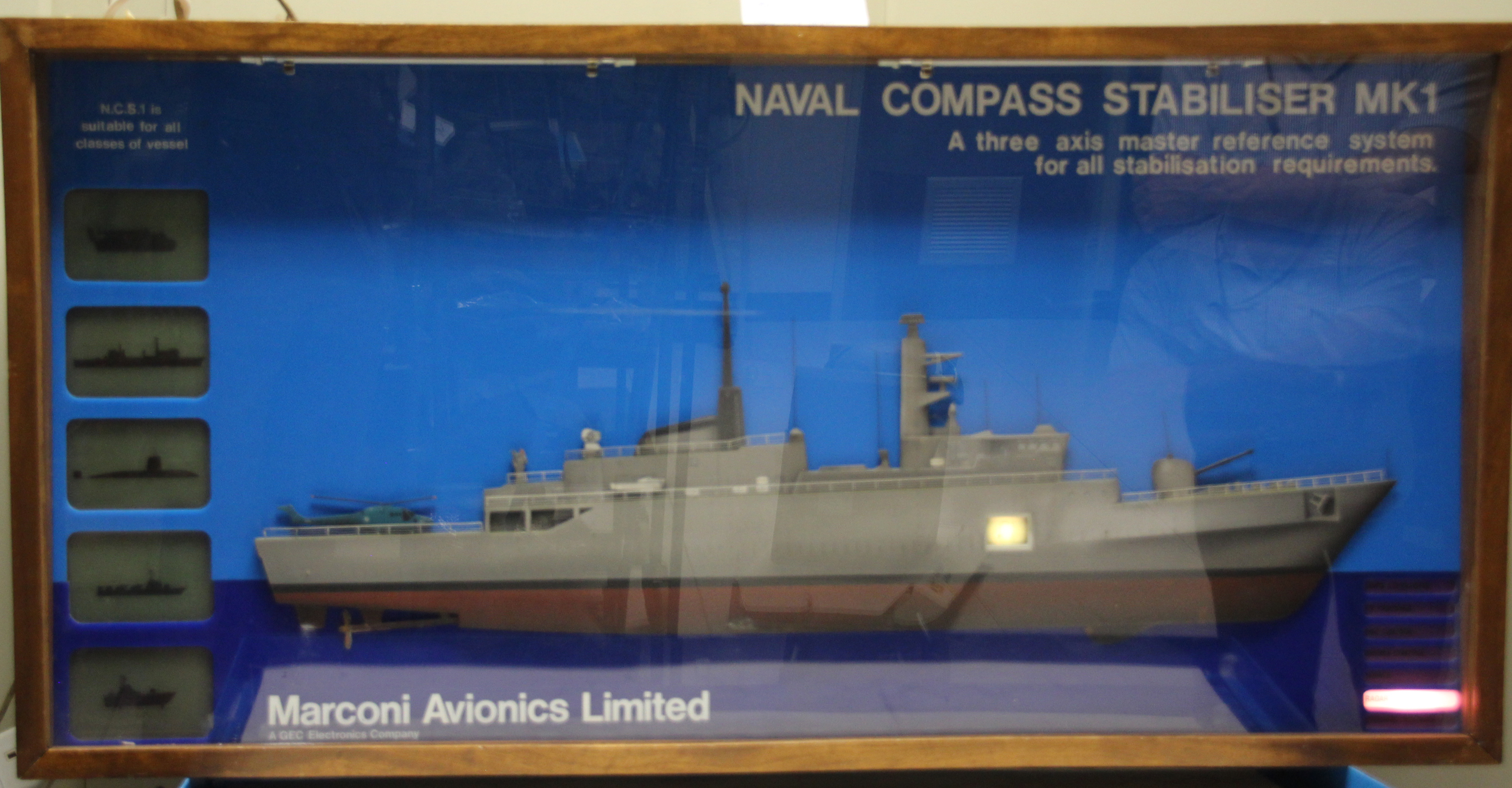 Automaton of Ship demonstrating NCS1 system