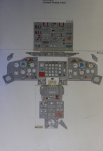 Boeing 747 Cockpit Instrument layout.