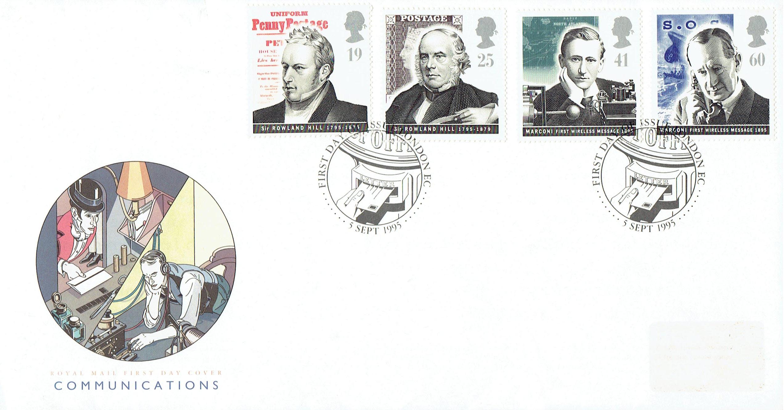 Marconi Stamps (first-day cover)