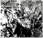 German aerial photograph of Rochester Airfield