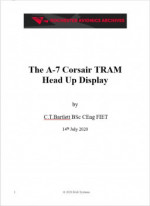 The A-7 Corsair TRAM  Head Up Display