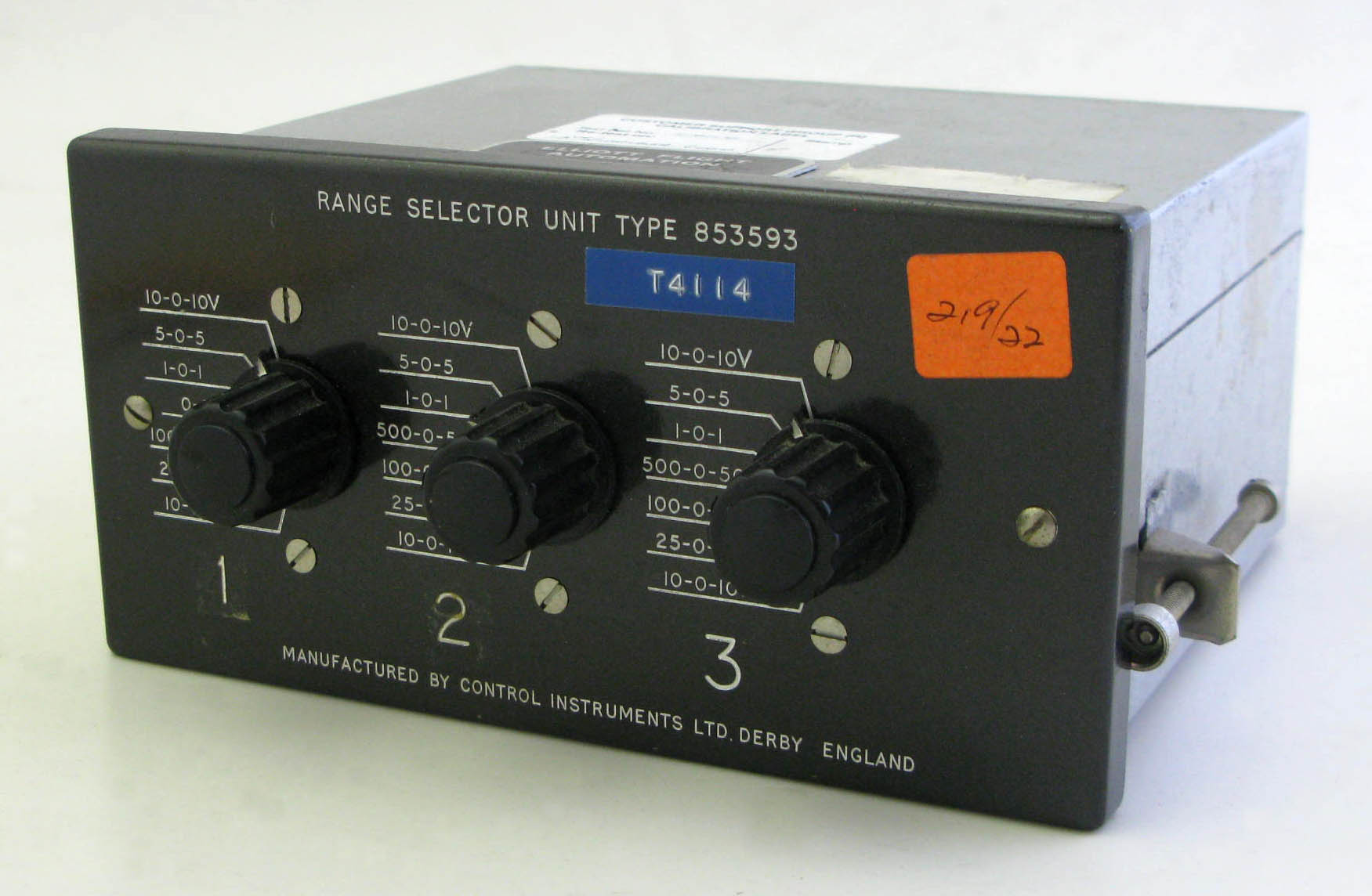 Voltmeter Range Selector Unit