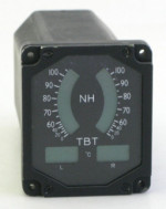Twin Engine Speed and Temperature Indicator