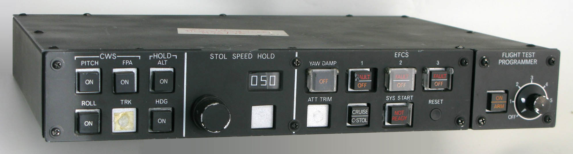 YC-14 FCS Control & Display Panel (space model)