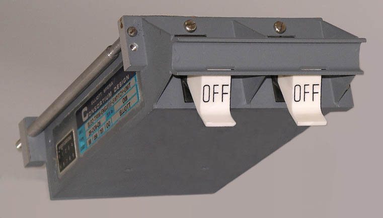 Concorde AFCS Electric Trim Engage Switch Unit
