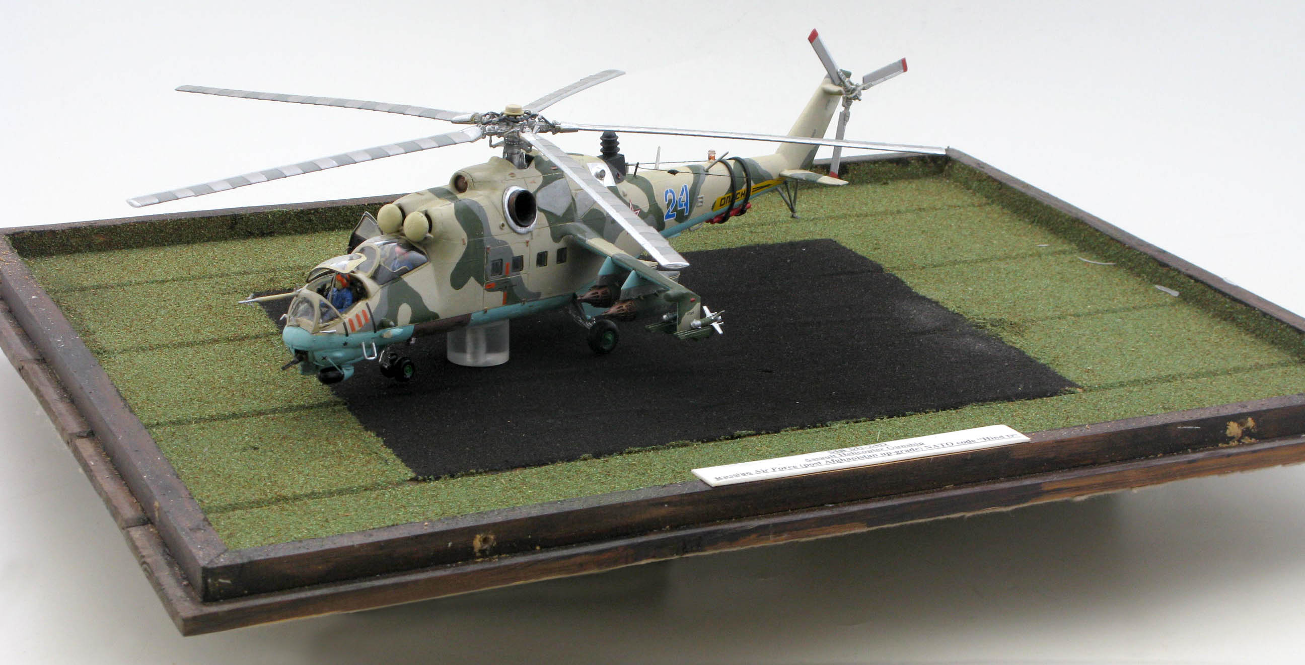 Mil Mi-24D Assault Helicopter Gunship
