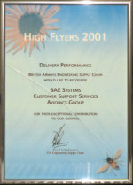British Airways Delivery Performance Certificate