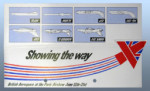 British Aerospace Paris Airshow Display Card