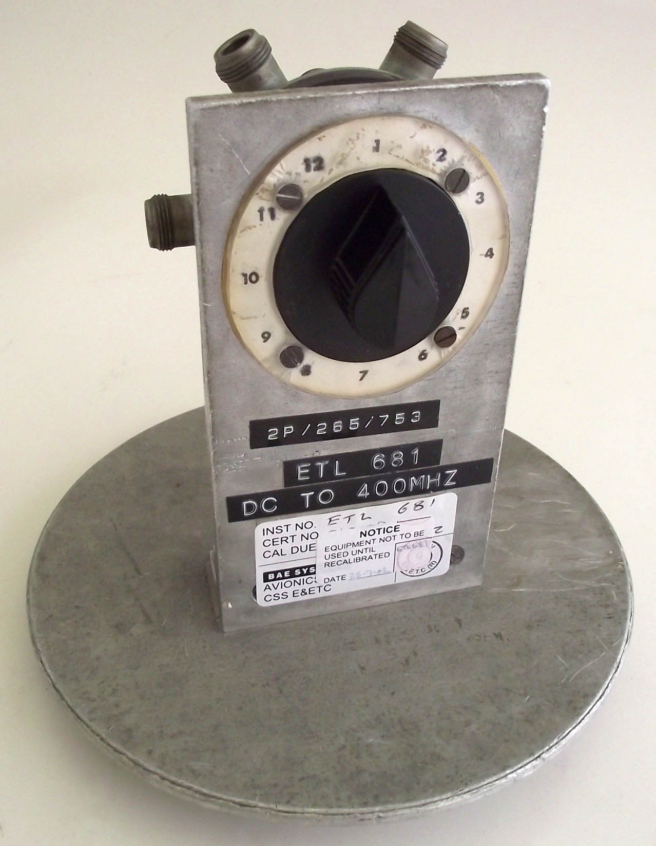 12Way Radio Frequency Selector Switch Rochester Avionic Archives