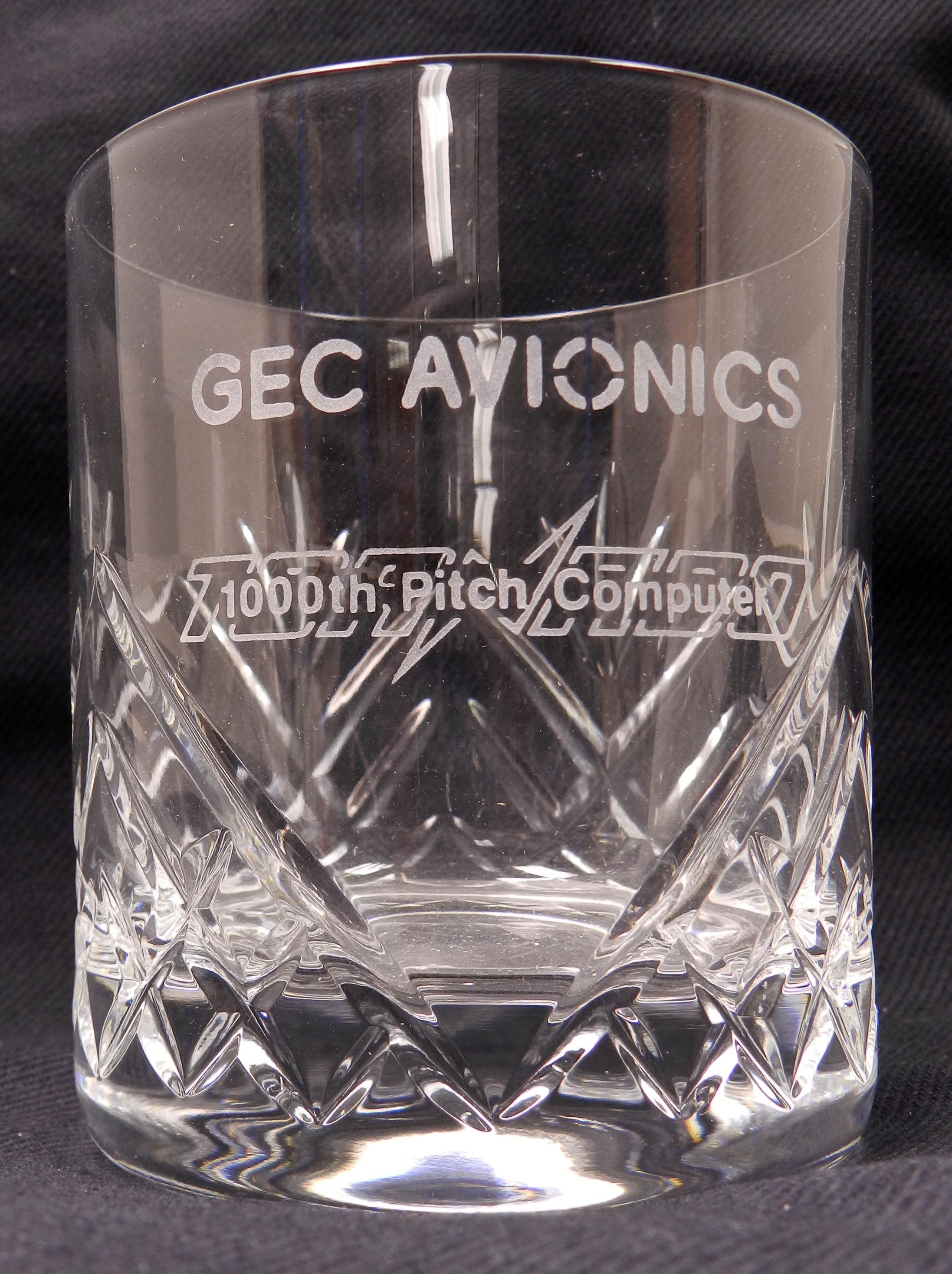 Crystal Glass for 1,000th CSAS Pitch Computer
