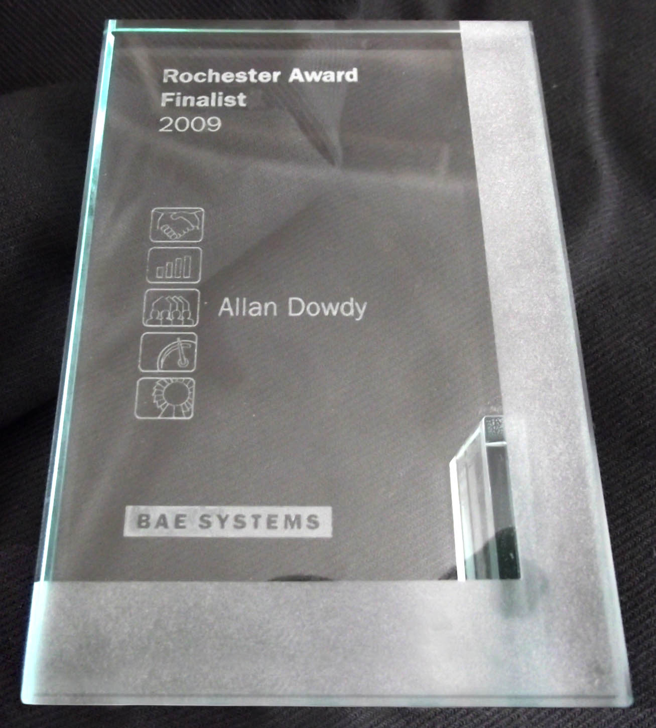 Rochester Award to Allan Dowdy