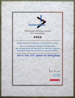 Chairman's Bronze Award for Innovation 2000