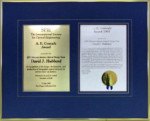 Award to David J. Hubbard