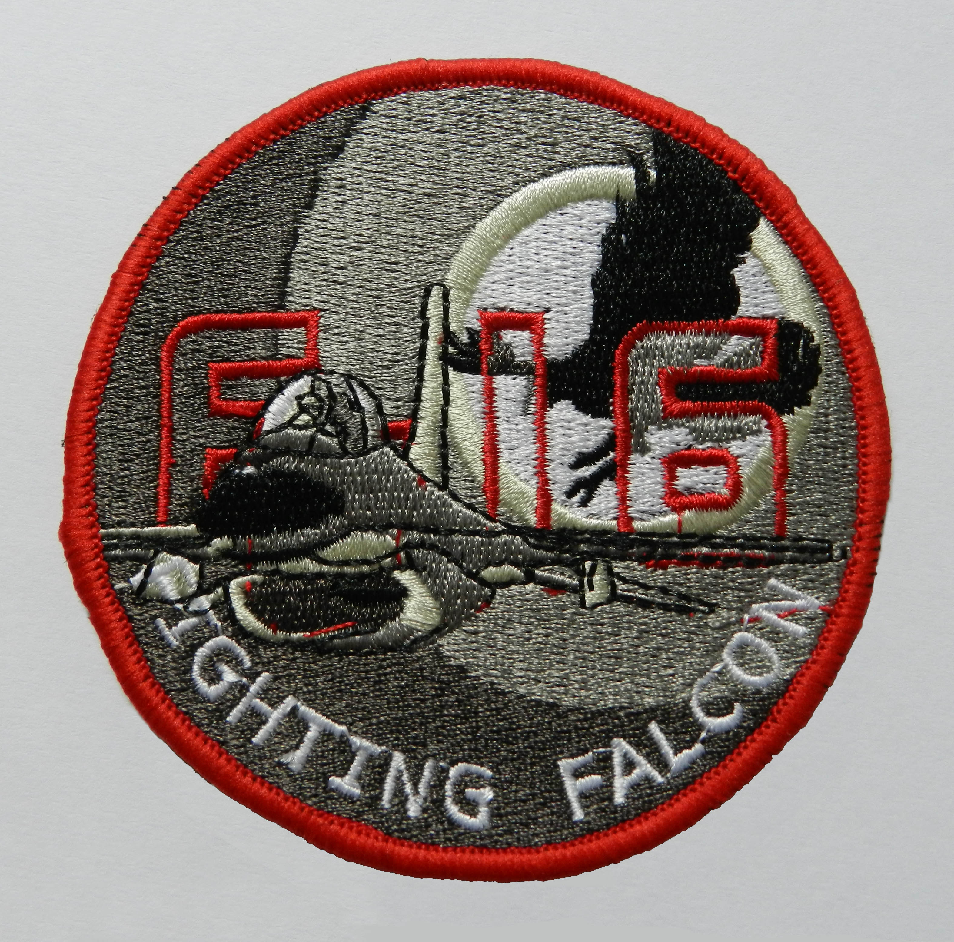 F-16 Circular Cloth Badge