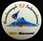 Farnborough International '92 Badge
