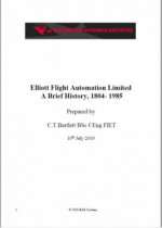 Elliott Flight Automation Limited, A Brief History, 1804-1985