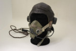 Flying Helmet  with Oxygen mask and Goggles.