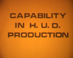 Capability in HUD Production