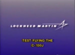 Test Flying the C-130J