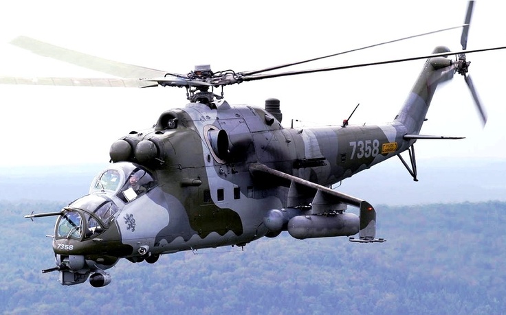 Mil Mi-24D Attack Helicopter