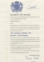 Queen's Award for Export Achievement, 1983