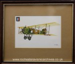 French Aircraft print