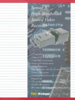 Sensor 8 High-Bandwidth Sealed Video Recorder